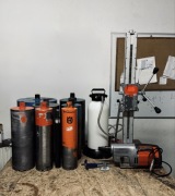 Husqvarna DM 280 + DS 500 – Kompletny zestaw wiertnicy diamentowej