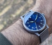 Laco Memmingen Lotnik Aviator Stowa Pilot Zegarek Mechaniczny