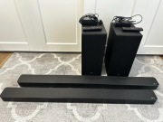 Dwa zestawy Soundbar LG SL6YF radio FM