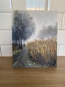 Obraz olejny “pierwszy przymrozek”