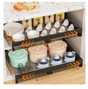 Teleskopowa Szuflada Siatka Wysuwana Półka Do Przechowywania