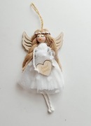 Aniołki z makramy, podziękowanie, komunia Święta 