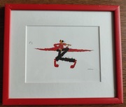 Michael Ferner- 4 grafiki- druk offsetowy