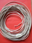 Przewód grzewczy - drut oporowy 0,25mm w  białej izolacji  1szt = 1m