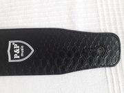 Pas, pasek skórzany, czarny do gitary P&P MUSIC