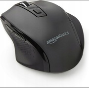 Myszka bezprzewodowa Amazon Basics sensor optyczny zmienne DPI G6B-BK