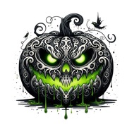 Naprasowanka Halloween Aplikacja żelazkiem zestaw 10 cm 