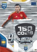 PANINI FIFA 365 2026 LIMITED EDITION XXL RODRI HISZPANIA MANCHESTER CITY
