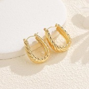 Kolczyki damskie pozłacane hipoalergiczne