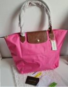 Róż / pikn torebka LONGCHAMP roz L