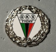 Odznaka GKS Tychy z wieńcem duża