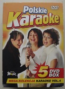 Karaoke - Mega kolekcja vol.4 - 5x DVD 