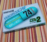MAXELL CD's 2  74 min. Japońskie wydanie. 