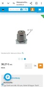 Przyłącze pomiarowe M16x2, 8 L (M14x1,5) Złącze śrubowe HD, stal ocynkowana