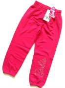 ZARA spodnie dresowe joggery joggersy Barbie 8 lat