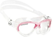 Cressi  Cobra Goggle Okulary do pływania ,Przezroczyste/Różowe