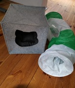 Domek dla kota (tunel dla kota gratis)