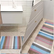 Dywan chodnik ze sznurka pleciony 60/120cm bawełna Motkiemisznurkiem