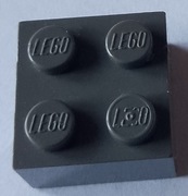 Lego 3003 Ciemnoszary klocek 2 x 2 4588