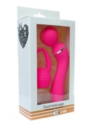 Masażer Łechtaczkowy Dla Kobiet z Nakładką i 10 Trybami Wibracji