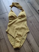 Musztardowy strój kąpielowy Primark 38 M nowy