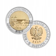 5 x 5 zł 2024r Opactwo Benedyktynów w Tyńcu