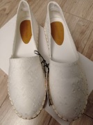 Jenny Fairy r.38 espadryle białe nowe 