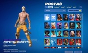 Konto fortnite psycho bandit minty pickaxe glow og