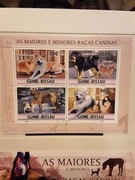 Gwinea Bissau 2010 Mi 4890-3   arkusz pies  idealna pozycja