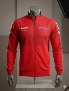 Nowa bluza sportowa Hummel Authentic roz. S czerwona z metką męska/unisex