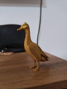 Bombka ozdobna Kaczka Biegus złota