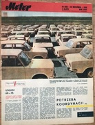 Czasopismo Motor nr 38 ( 856 ) 1968 Fiat 125P