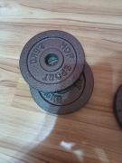 obciążenie żeliwne Hop-Sport 2 x 2,5 kg o średnicy 31mm
