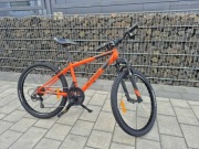 Rower dziecięcy Rockrider 24” – pomarańczowy, Shimano