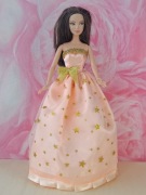 ~ SUKNIA DLA BARBIE ~ sukienka dla lalki Barbie - kreacja balowa UBRANKO