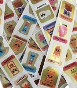 Naklejki Biedroniaki 62 szt.