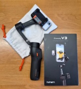 Gimbal Stabilizator Hohem iSteady V3 + Lampa LED + Pilot