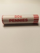 1 Cent USA 2025 D Rolka mennicza.