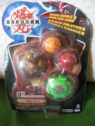Bakugany kolekcjonerskie -pierwsze modele 4 sztuki w blistrze