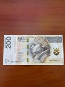 Banknot 200zł DB6994996 Radar