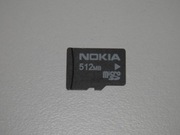 Nokia Karta pamięci Micro SD 512mb do telefonów