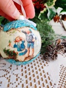 Bombka okrągła 8 cm wyprzedaż