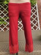 England getry legginsy capri damskie zdobione wiskoza r . M/L