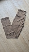 Nowe brązowe legginsy rozmiar M