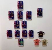 Zestaw 15 magnesów FC Barcelona