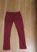 Bordowe Spodnie 