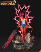 Figurka druk 3D żywica " Malevola - Dispatch - F1565 " - 253 mm