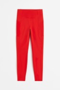 H&M MOVE SPORT Sportowe legginsy ShapeMove czerwone L