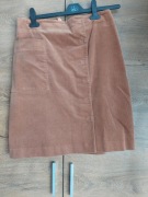 Sztruksowa spódniczka rozmiar 38 , brąz