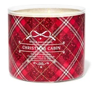 CHRISTMAS CABIN Świeca zapachowa 3-knotowa Bath and Body Works